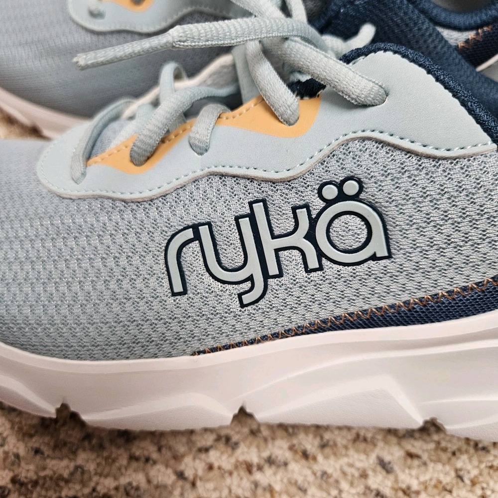 Ryka Women's Max Cushion Mesh Washable Sneakers-Glide Ether Blue - 9W - Picture 3 of 9
